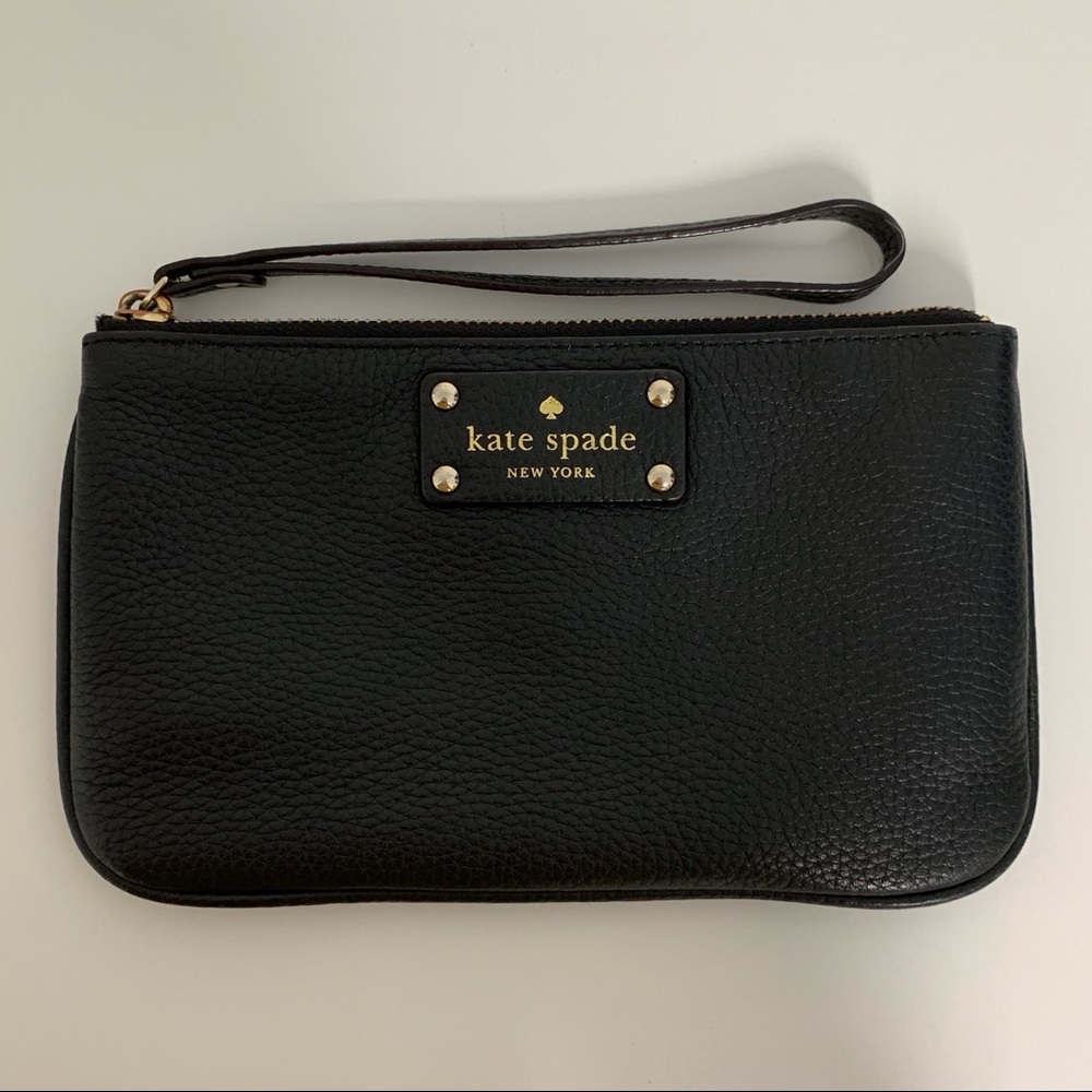 Black Kate Spade Wristlet